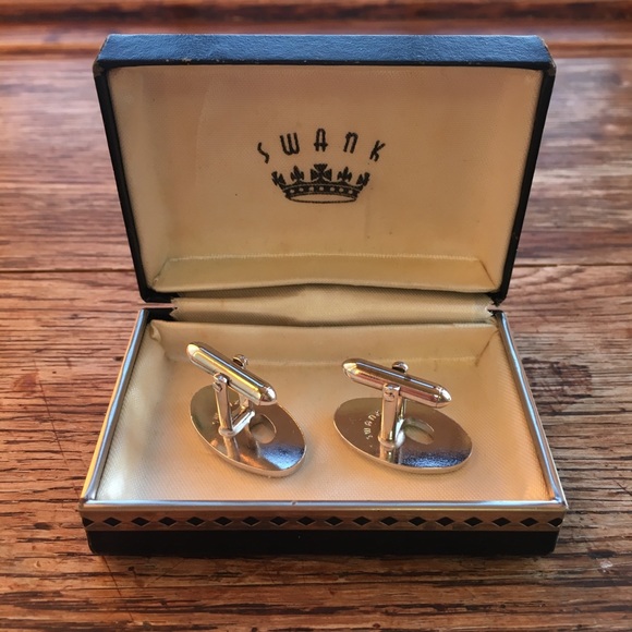 Vintage Swank—Cuff Links With Box - Picture 4 of 6